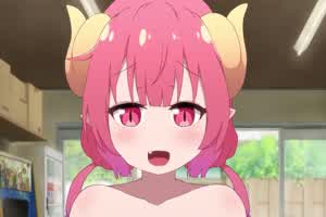 【小林家的龙女仆】伊露露 小小身体配巨乳埋进去真香 补档  背景图片