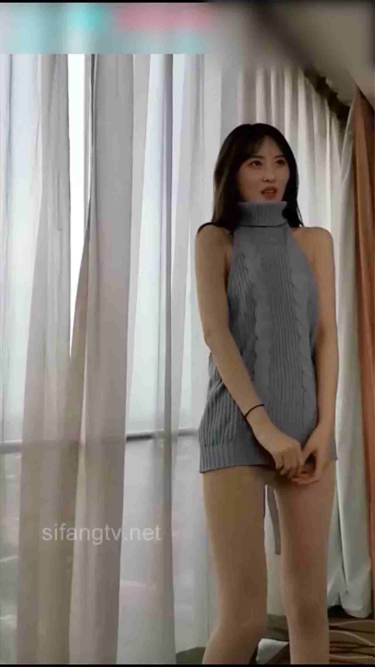  神似郑爽 长腿模特拍摄现场 的剧照2